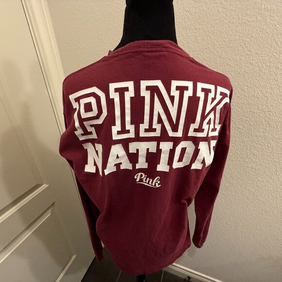 PINK Victoria's Secret Tops - PINK long sleeved T-shirt size S